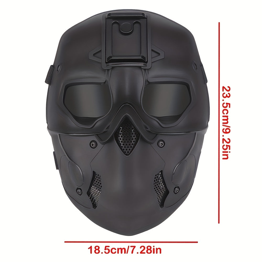 Tactical Camouflage Mask Helmet for Airsoft