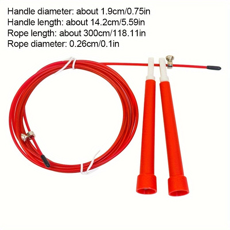 Rapid Speed Skipping Rope for Fitness Workout and Weight Loss