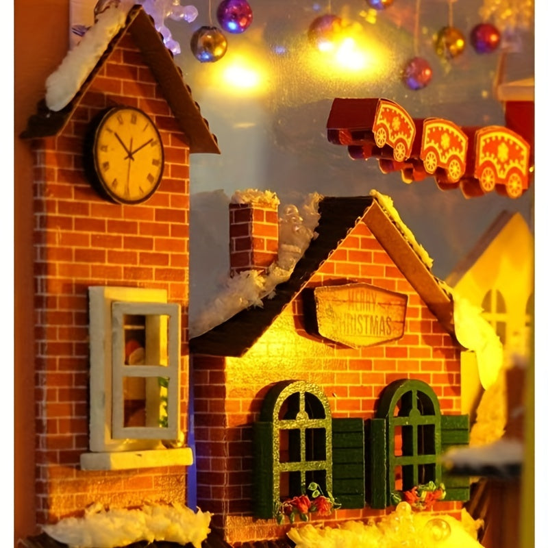 House Assembly Building Model Toy 3D Decoration Christmas