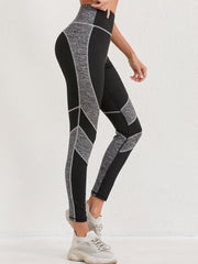High Waist Tummy Control Fitness Pants Quick Dry Running Yoga Hip Lifting Sports