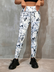 Tie Dye Quick Dry Yoga Leggings High Waist Running Pants