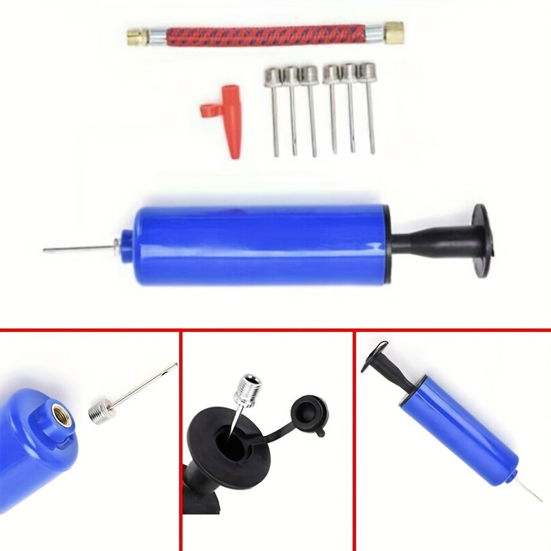Ball Pump Air Pump Set with Needles & Adapter for Basketball Volleyball