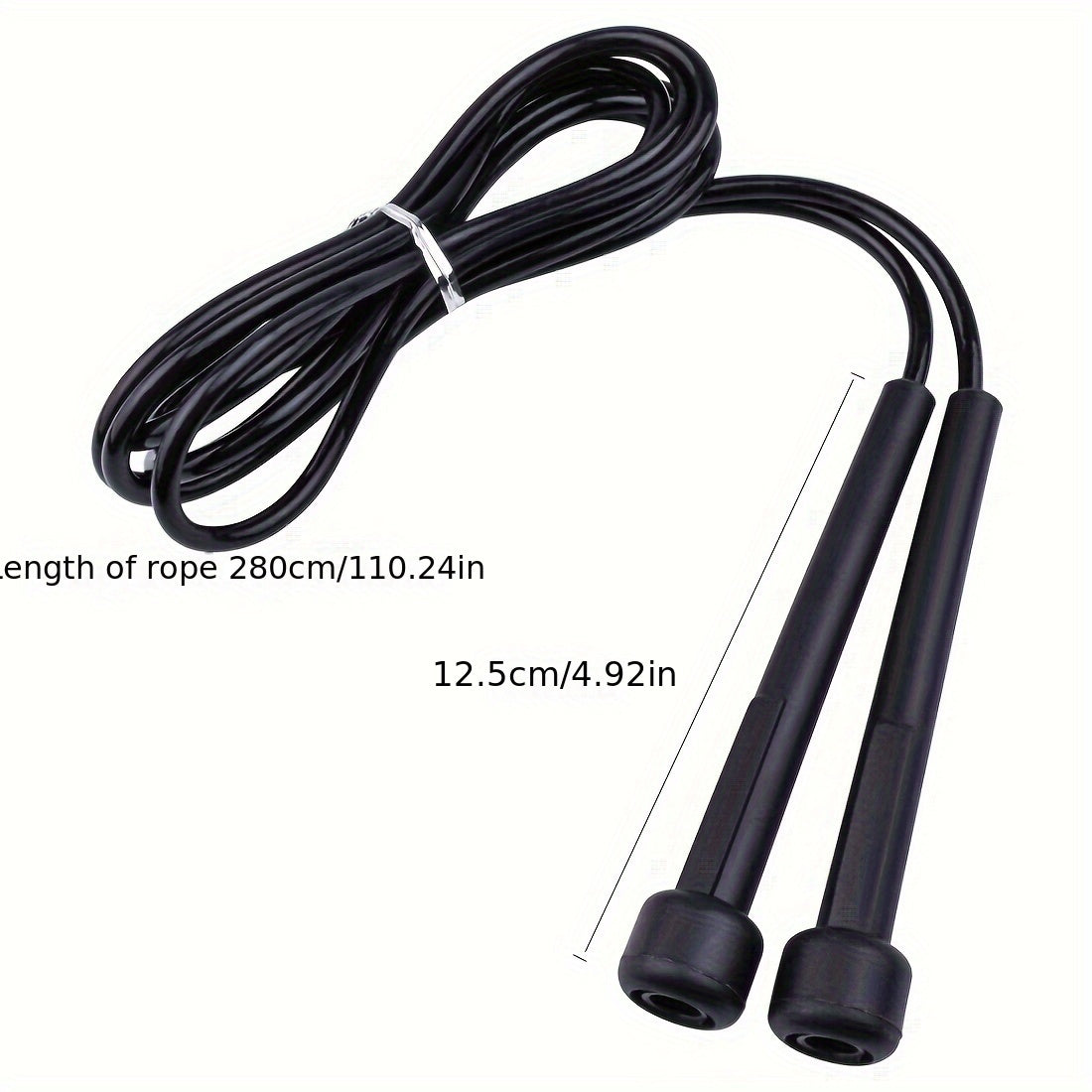 Anti-skid Weighted Jump Rope for Fitness Exercise