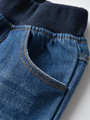 Boys Denim Jeans Shorts with Pockets for Spring & Summer