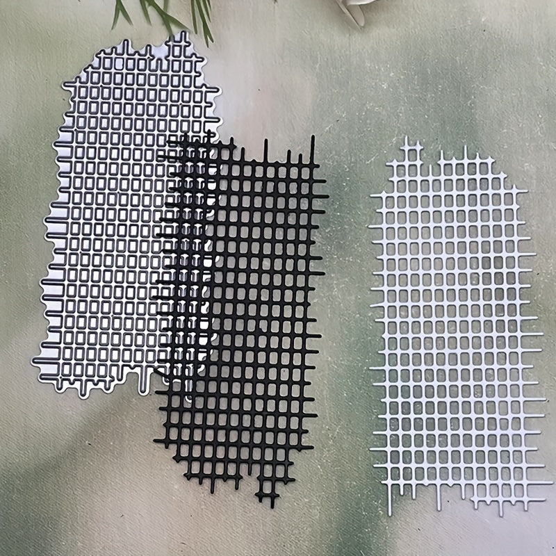 Honeycomb Grid Fishnet Metal Cutting Dies Stencil for Cards Scrapbooking DIY