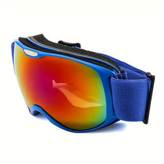 Colorful Coating Anti fog Ski Goggles Outdoor Sports Glasses