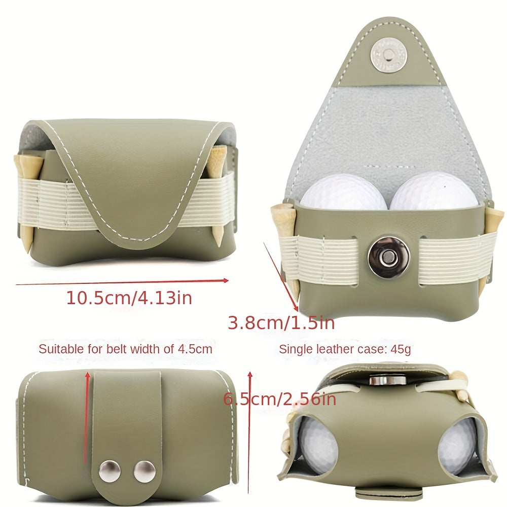 Golf Ball Pouch Holder Bag for Sports Accessories