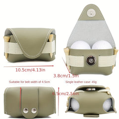 Golf Ball Pouch Holder Bag Belt Waist Bag Storage Bag for Golf Sports