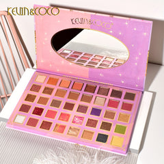 40-Color Matte Pearly Sequin Eyeshadow Palette Anime Bunny Girl Packing