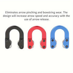 Metal D Loop Bow String Peepsight Dovetail Mount