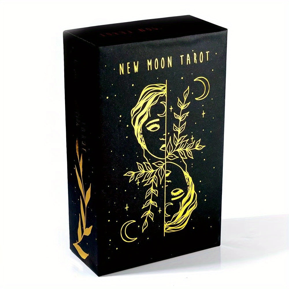 Moon Crescent Tarot Cover - Unveil Night Sky Secrets