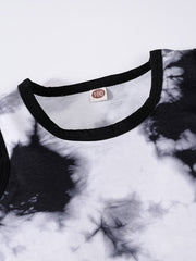 Boys Tie Dye Tank Top & Shorts Set for Summer