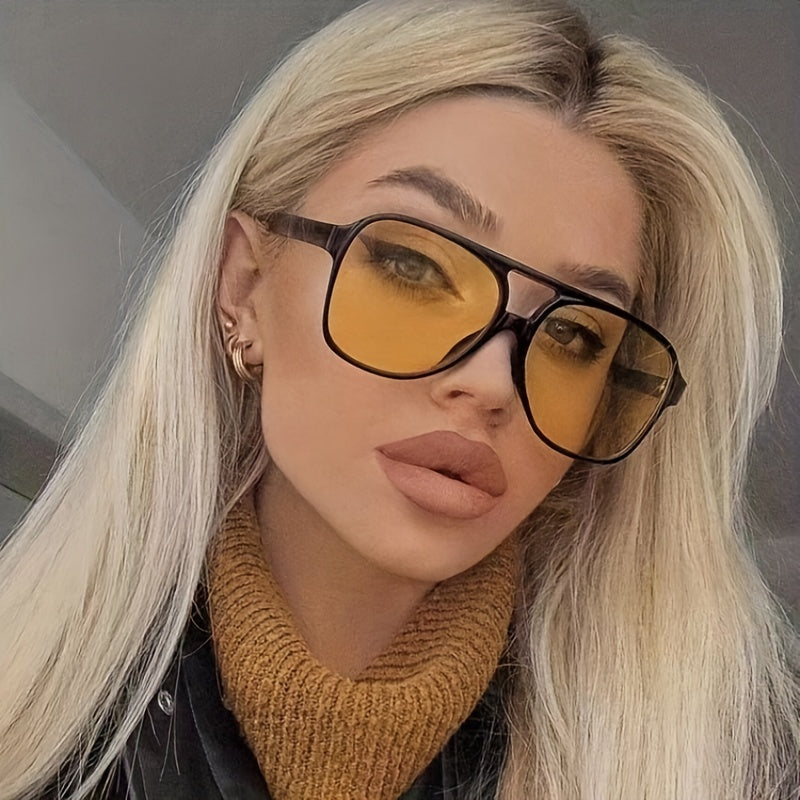 Aviator Sunglasses Large UV400 Sun Shades Retro Style for Driving