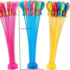 3pcs Quick Injection Water Balloons for Pools & Outdoor Fun