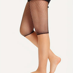 Sexy Fishnet Tights Biker Shorts Leggings