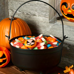 6pcs Halloween Cauldron Candy Buckets Bulk