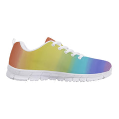 Women's Breathable Knit Sneakers Lace Up Outdoor Shoes