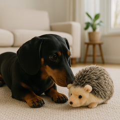 Realistic Hedgehog Plush Toy 19 Soft Stuffed Animal Gift for Kids