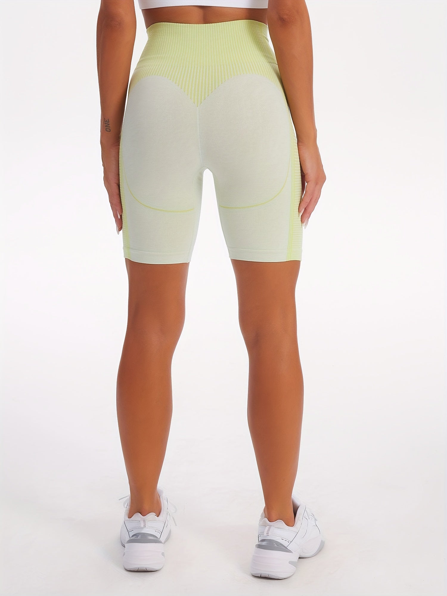Seamless Fitness Workout Biker Shorts Women's Activewear