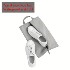 Portable Shoe Storage Bag with Zipper, Dustproof Shoe Bag for Travel
