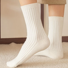 6 Pairs Comfy & Breathable All Match Women's Socks Stockings