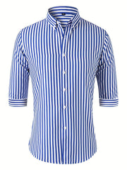 Men's Classic Button Up Shirt for Business