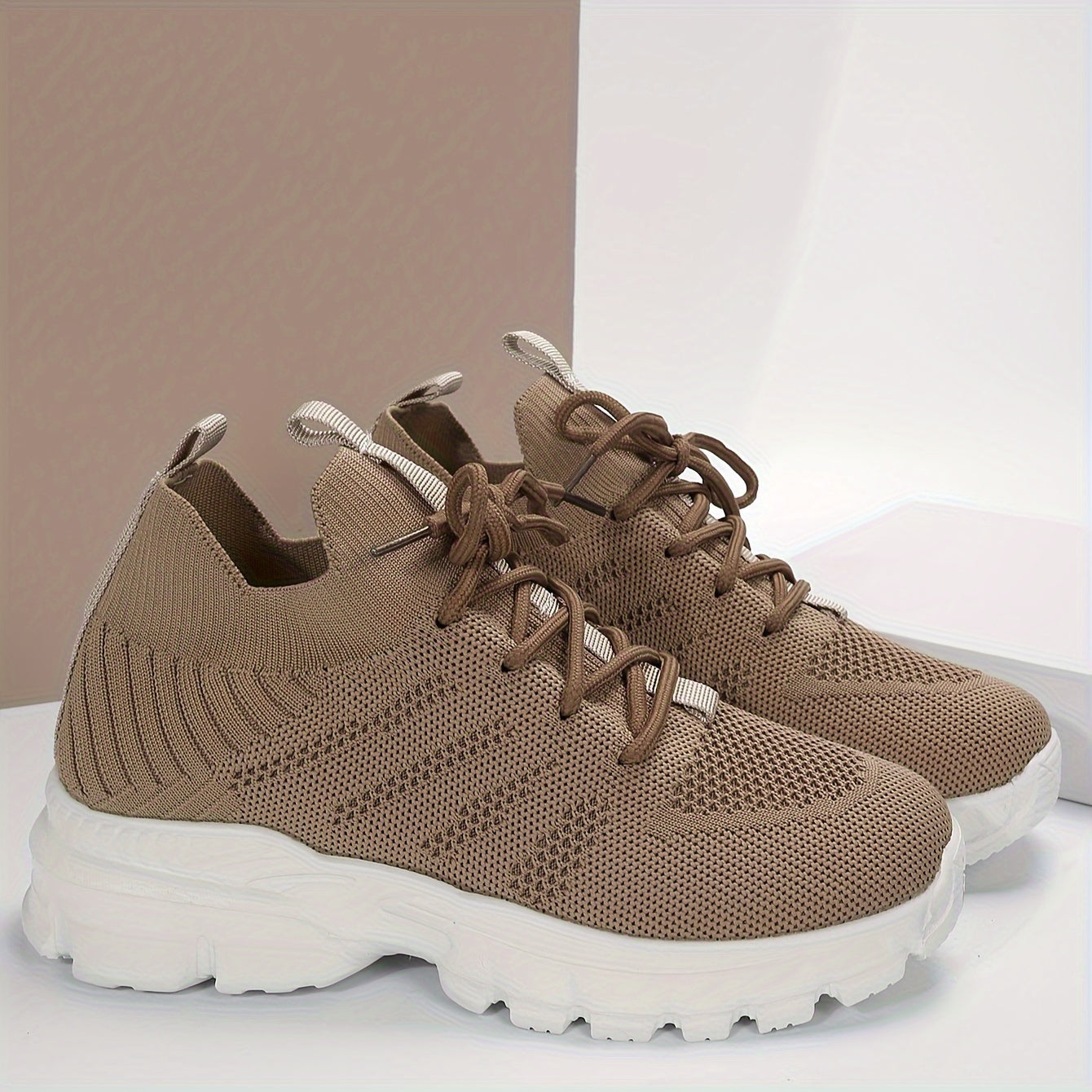 Women's Mesh Road Running Shoes Comfortable Lightweight Non slip Casual Sneakers