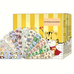 120pcs Kids Animal Bandages Waterproof Sterile Stickers