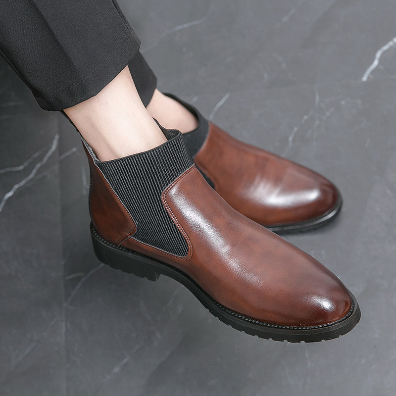 Men's Chelsea Boots Dress Boots Pointed Toe Ankle Boots