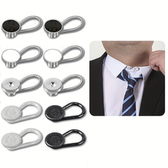 10pcs Shirt Collar Buckle Extender Men's Formal Shirt Collar Buckle Extender