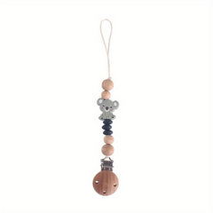 Bear Silicone Pacifier Clip | Safe Anti Chain Nipple Holder