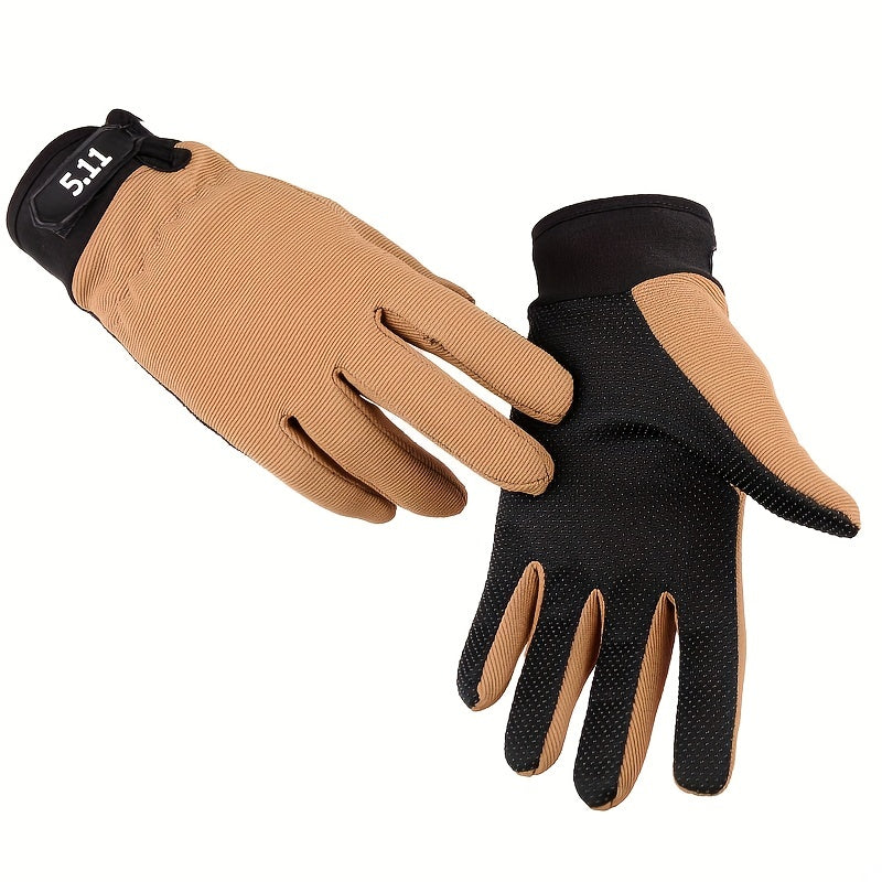 Tactical Non-slip Touch Screen Gloves Outdoor Sunscreen Half Finger Gloves
