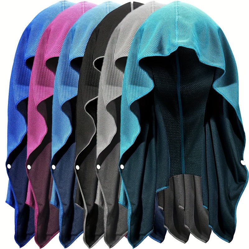 Yoga U-Shaped Cooling Hooded Towel Quick Drying
