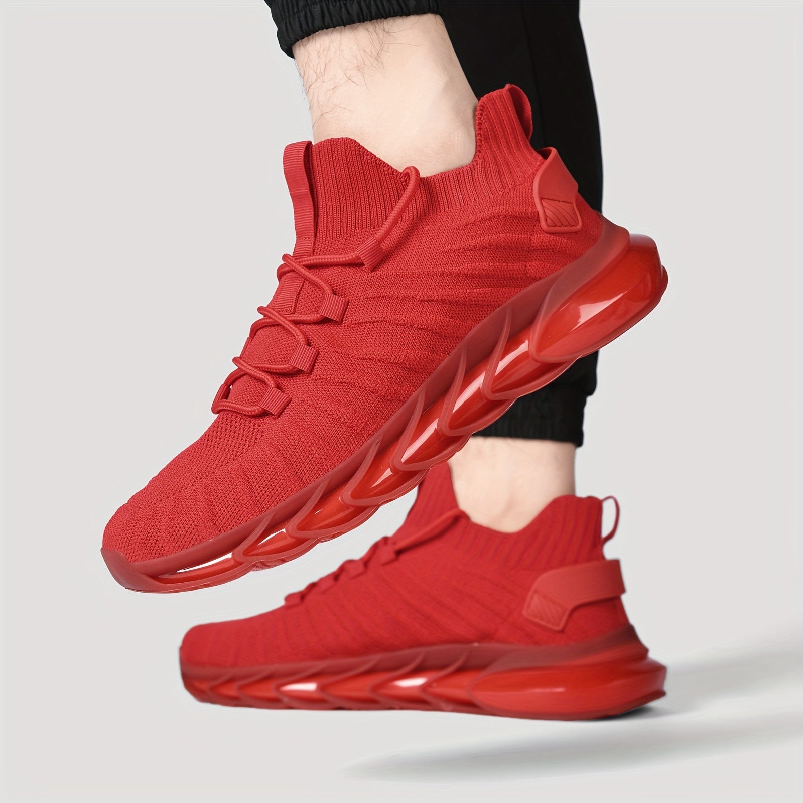 Men's Lightweight Running Shoes Non Slip Breathable Sneakers