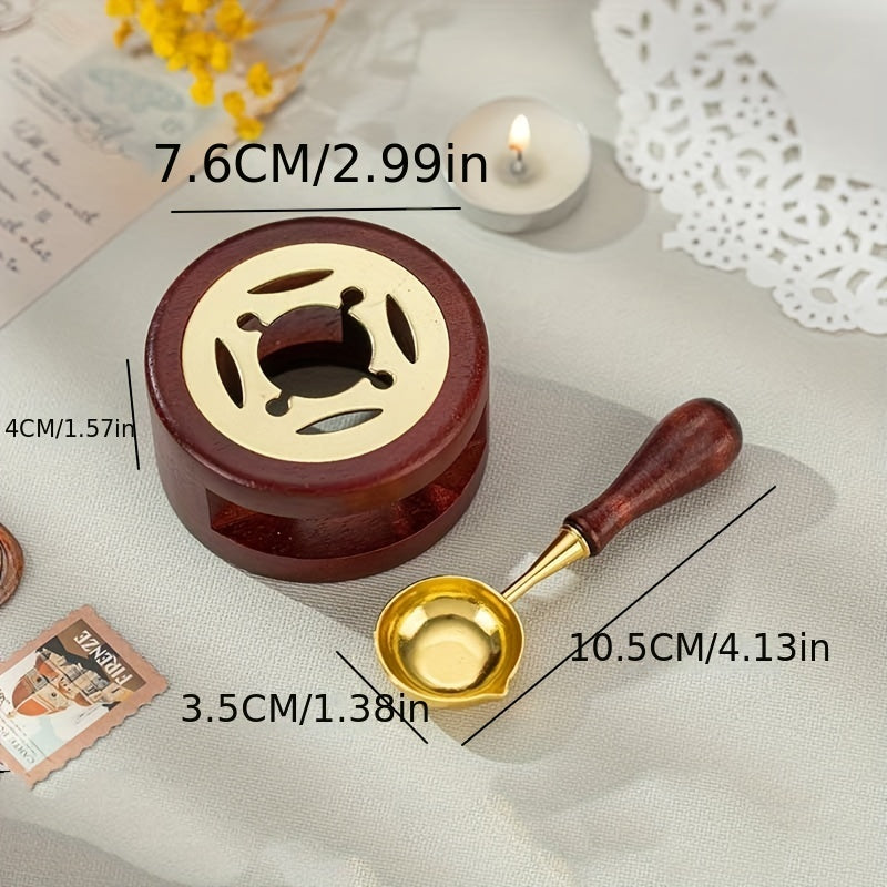 Wax Sealing Furnace Wax Heating Tools for DIY Wedding Invitation
