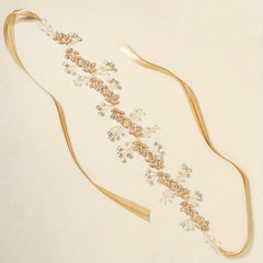Rhinestone Crystal Pearl Headband Bridal Hair Accessory