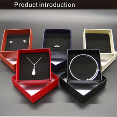 5pcs High Striped Jewelry Box For Necklace Pendant Earrings Bracelet