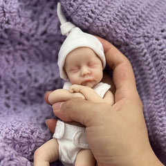 6-Inch Lifelike Silicone Mini Reborn Kids Doll
