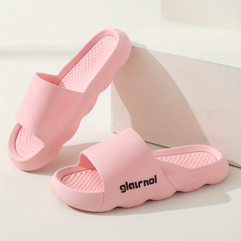 Men's Lightweight Non Slip Open Toe Quick Drying Slides