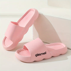 Men's Lightweight Non Slip Open Toe Quick Drying Slides