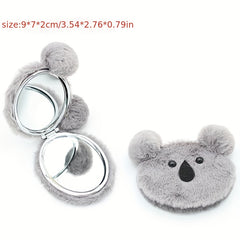 Koala Foldable Mirror Portable Makeup Touch up Mini Mirror Magnifying