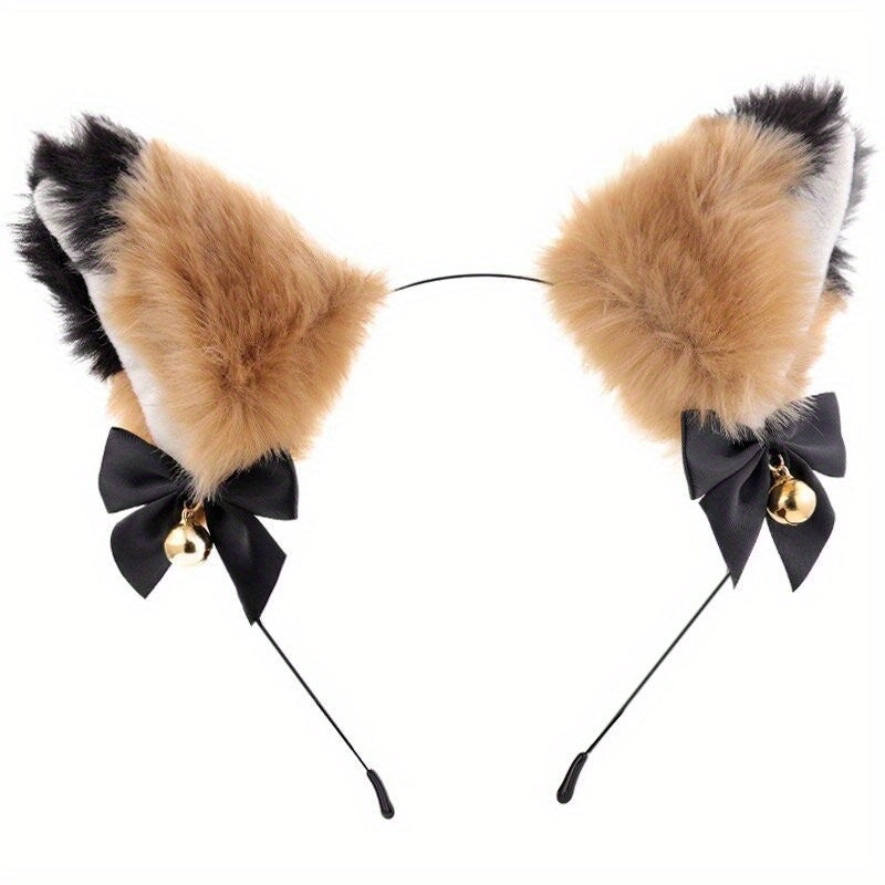 Plush Cat Ears Headband Anime Cosplay Hair Hoop