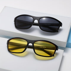 Men's Classic Square Sport Sunglasses