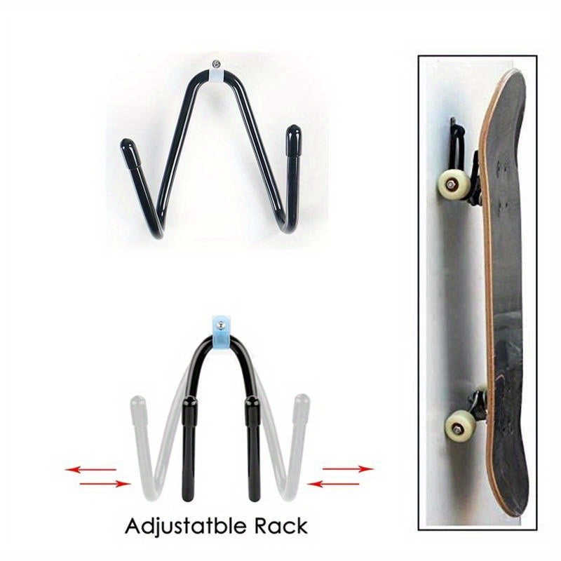 Long Board Skateboard Wall Mounted Clothes Rack Guitar Hook
