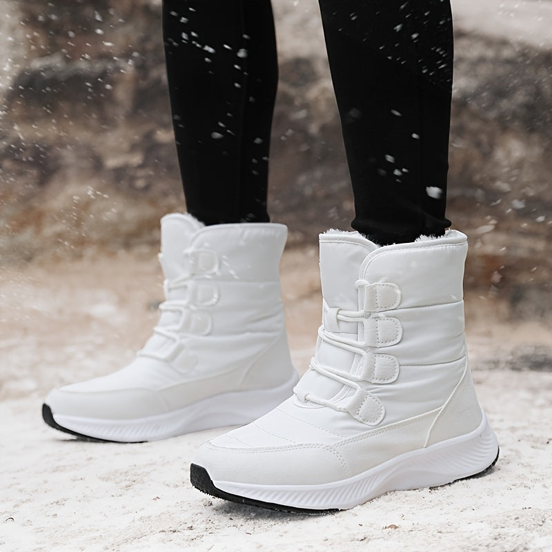 Women's Waterproof Winter Snow Boots Thermal Insulated Shoes
