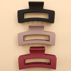 3pcs Multicolor Square Hair Clip Headwear for Girls Kids