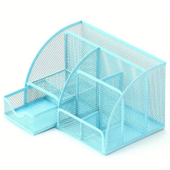 Metal Pen Holder Office Supplies Multifunctional Combination Holder