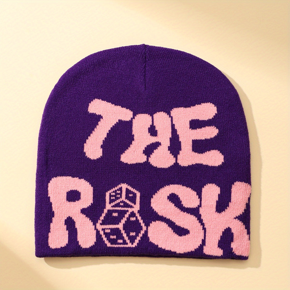 Casual Letter Pattern Knitted Hat Unisex