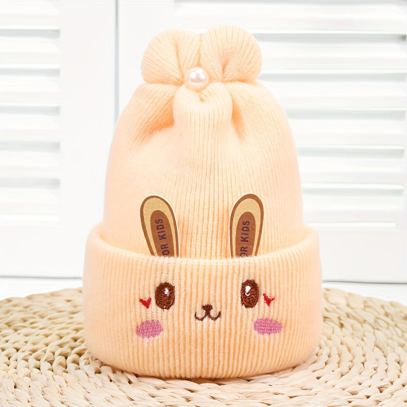 Kids Winter Little Rabbit Beanie Hat