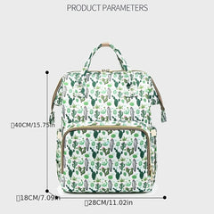 Multifunctional Mommy Backpack Diaper Bag Waterproof Large Capacity